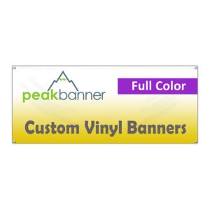 custom print vinyl banner