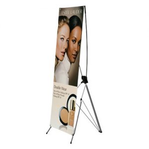 X stand banner display