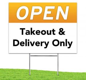 Open_takeout_delivery_Yard_stake_corrugated_sign_orange