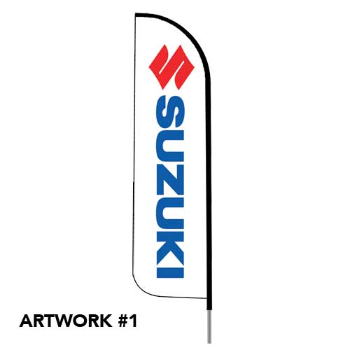 SUZUKI Vinyl Banner Sign Garage Workshop Adversting Flag Poster Free Shipping 