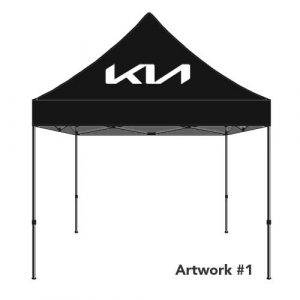 KIA_Auto_dealer_custom_logo_tent_canopy_blk_1