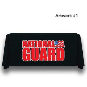 National_Guard_Army_table_throw_cover_print_banner_black