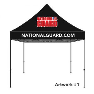 National_guard_army_custom_logo_tent_canopy_black_2