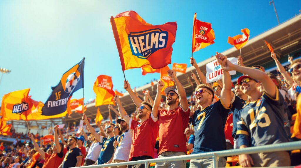 How Sports Teams Use Custom Flags and Banners to Boost Game Day Spirit