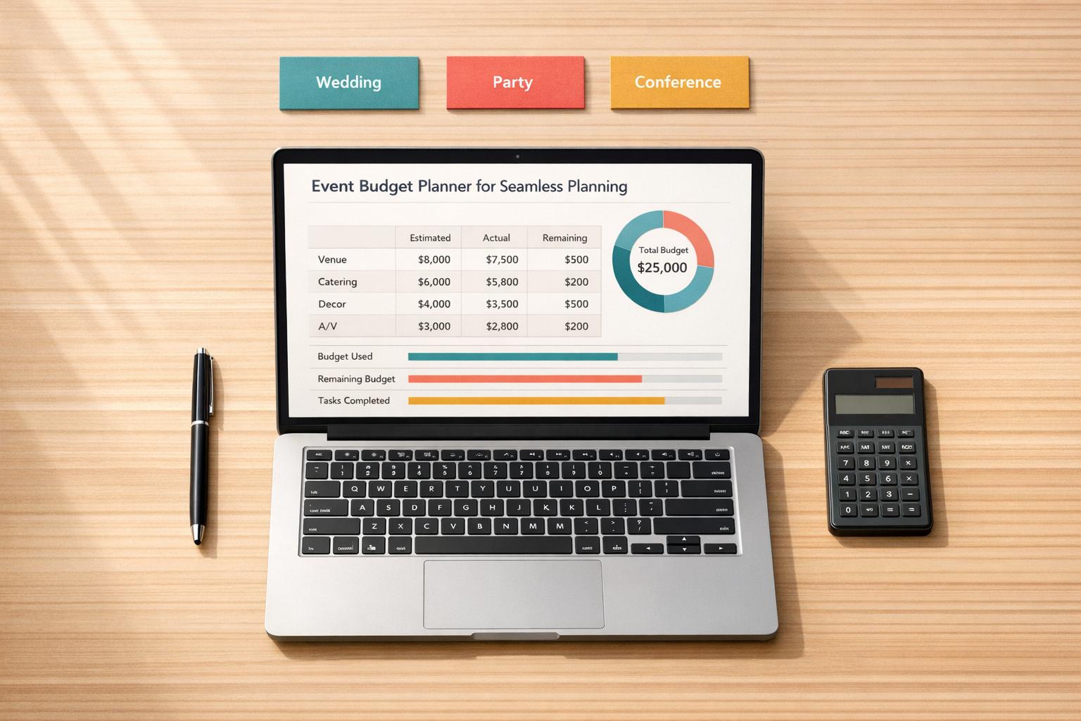 Event Budget Planner for Seamless Planning